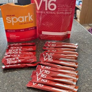 ADVOCARE Spark- Mango Strawberry & V 16 - Orange 21 sticks